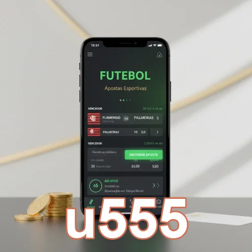 interface da plataforma de apostas esportivas u555 em celular