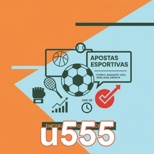 Tela do u555 mostrando serviços VIP para apostas esportivas.