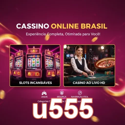 u555 oferece acesso VIP a jogos de cassino online.