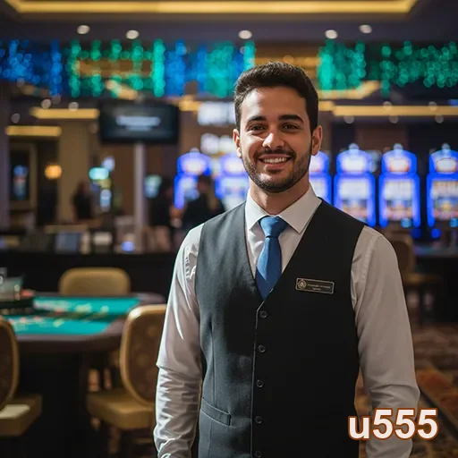 Jogos de mesa e dealers ao vivo em cassino u555