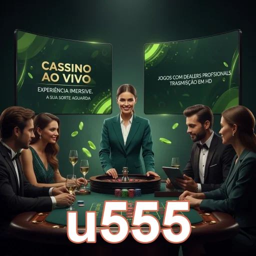 jogo ao vivo com dealers profissionais no u555.