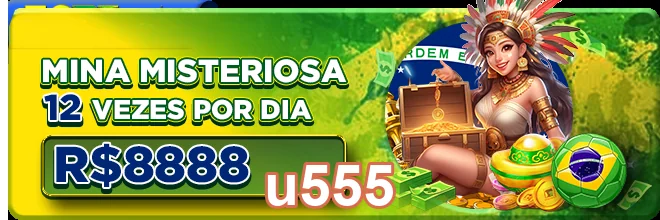 Imagem promocional do aplicativo u555 com temática de cassino.